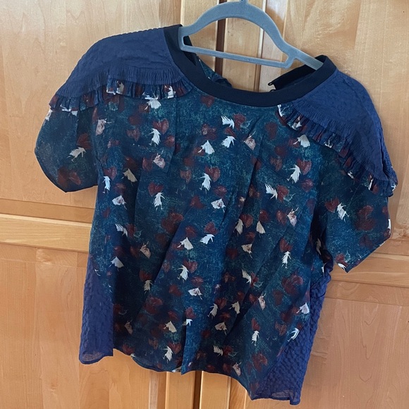 Blue and Red top - Picture 1 of 2
